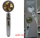 360° Rotating High-Pressure Shower Head