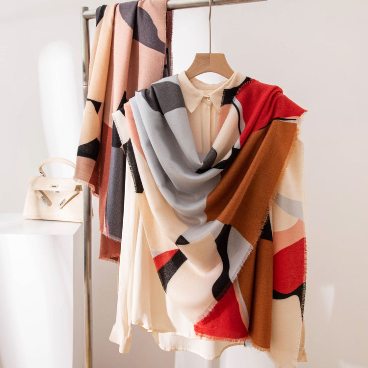 a clothes on a rack
