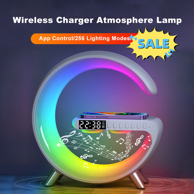 a phone on a stand