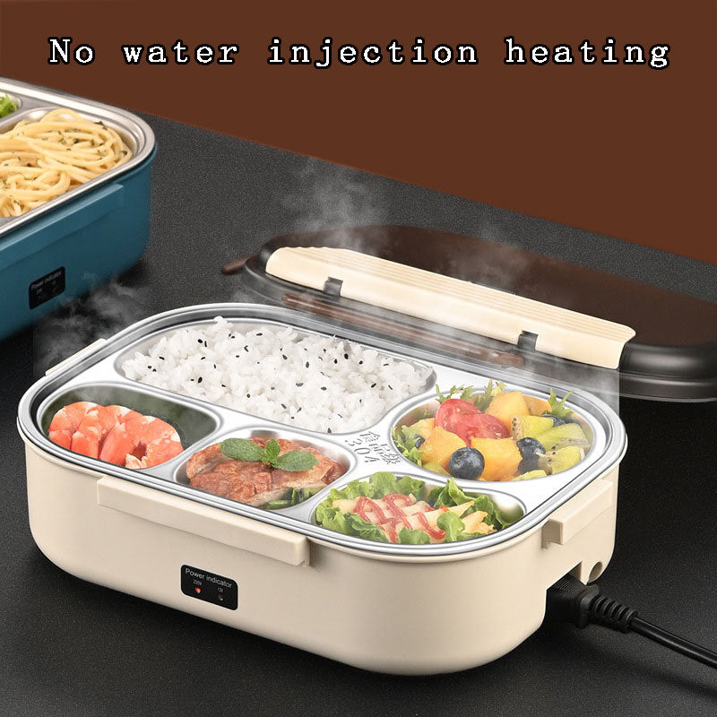 food in a container with food in it