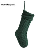 Knitted Christmas Gift Bag Decoration