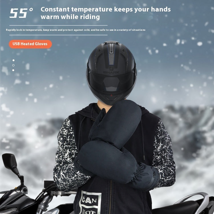 a person wearing a helmet and gloves
