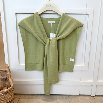 All-match Scarf Outer Wool Detachable Collar Shoulder