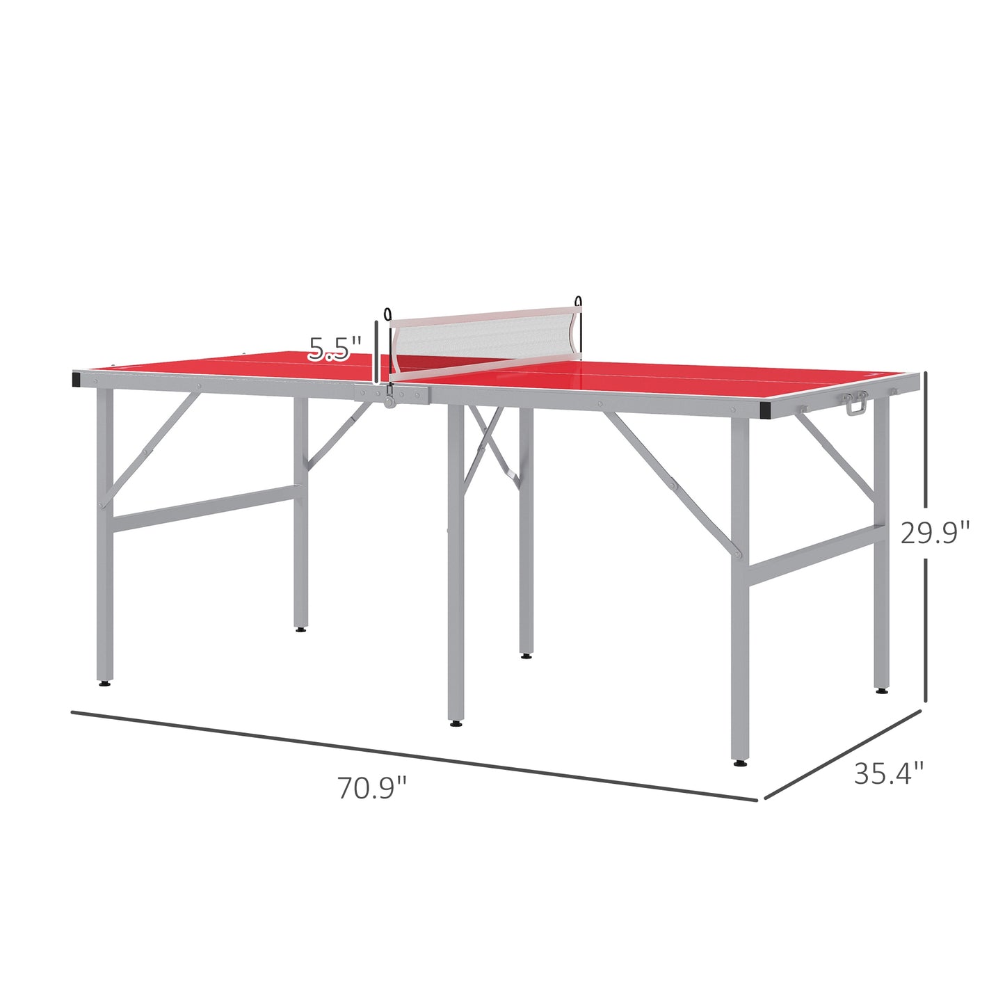 Portable Ping Pong Table Set