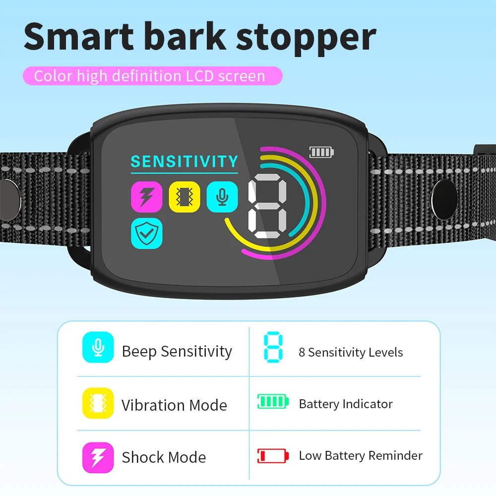 a black watch with colorful text