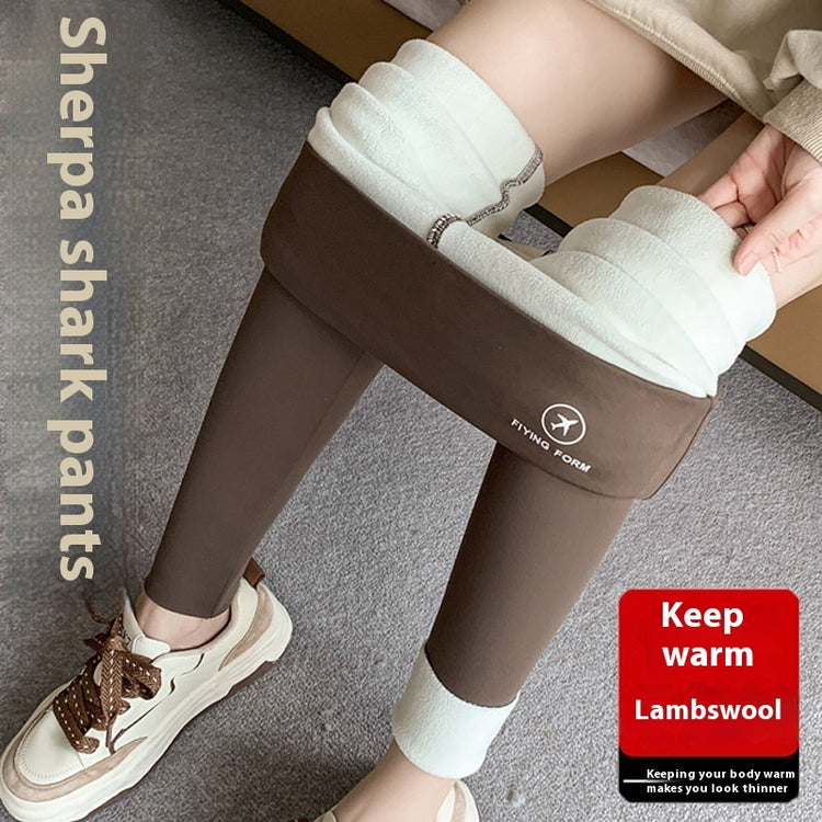 a person wearing leg warmers