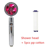 360° Rotating High-Pressure Shower Head