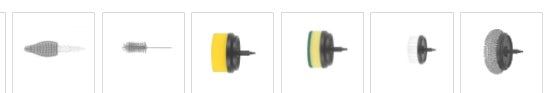 a close up of a yellow and black object