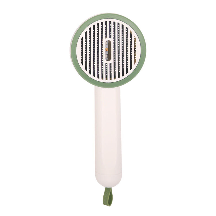 a white and green hair dryer