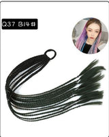 Three-Strand Gradient Braided Wig