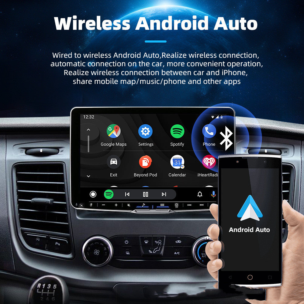 Direct Plug-in Wired To Wireless Carplay Box