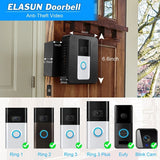 No-Drill Protective Housing for Video Doorbells