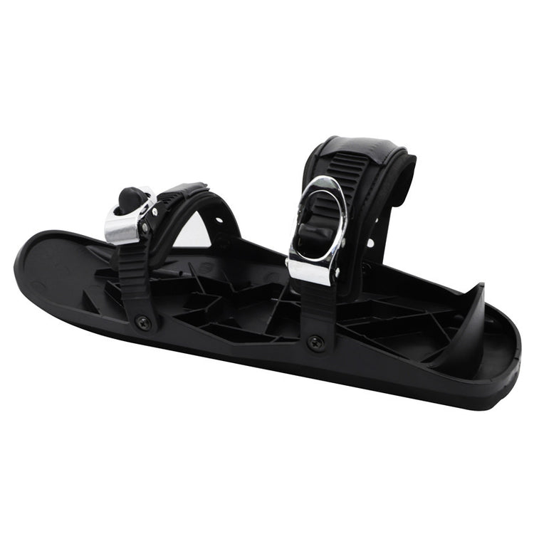 a black snowboard binding
