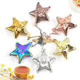 Stainless Steel Star-Shaped Tea Infuser Ball