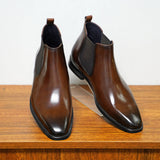 Men's Vintage Leather Chelsea Boots