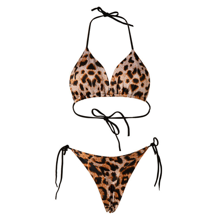 a garment with leopard print