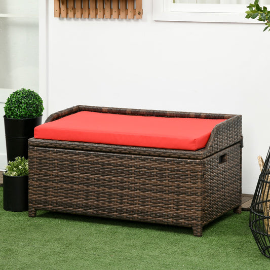 34 Gallon Outdoor Storage Bench Deck Box