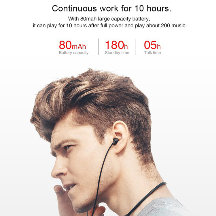 a man with earbuds on his head