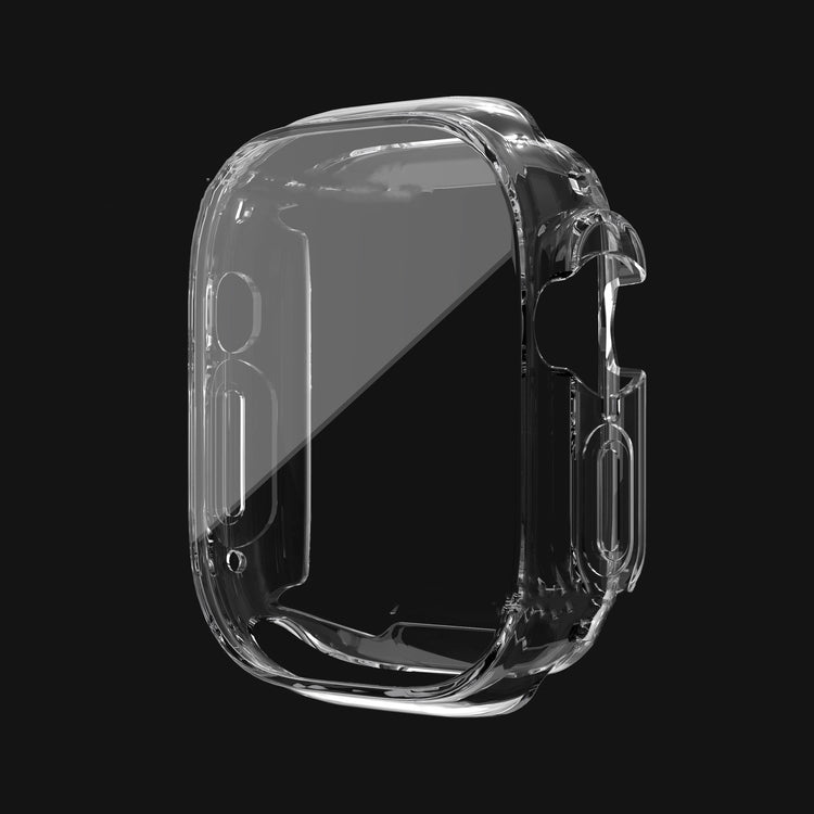 a clear plastic case for a watch