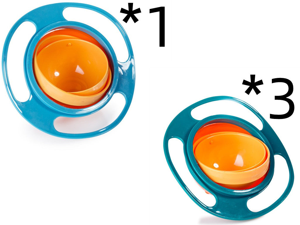 a blue and orange baby pacifier