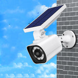 Solar-Powered Outdoor Security Camera Light