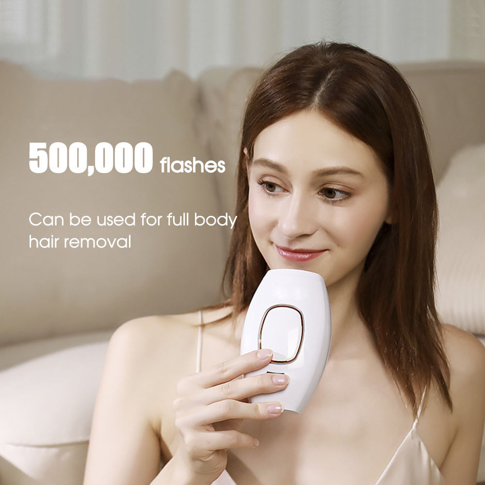 a woman holding a device