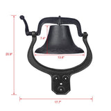 Large Cast-Iron Dinner Bell