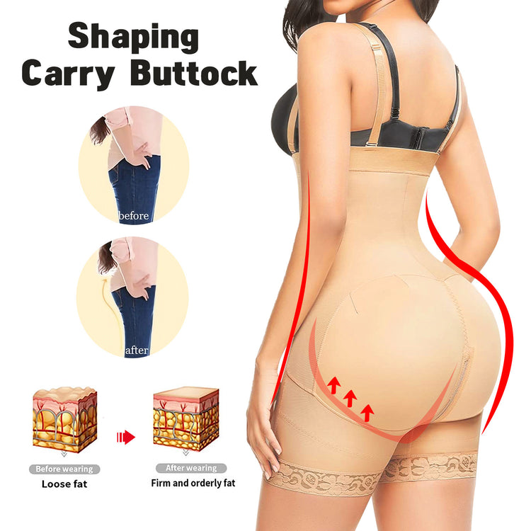 a woman in a shapewear