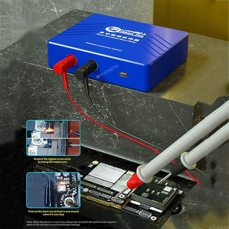 a blue device with wires and wires attached to it