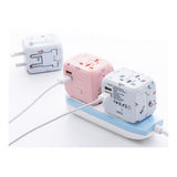 Universal Travel Adapter with Dual USB Ports