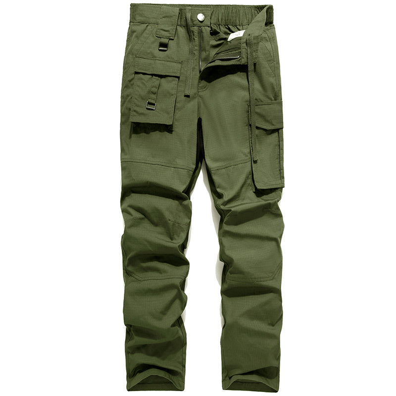 a pair of green pants