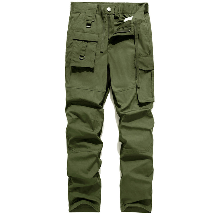 a pair of green pants