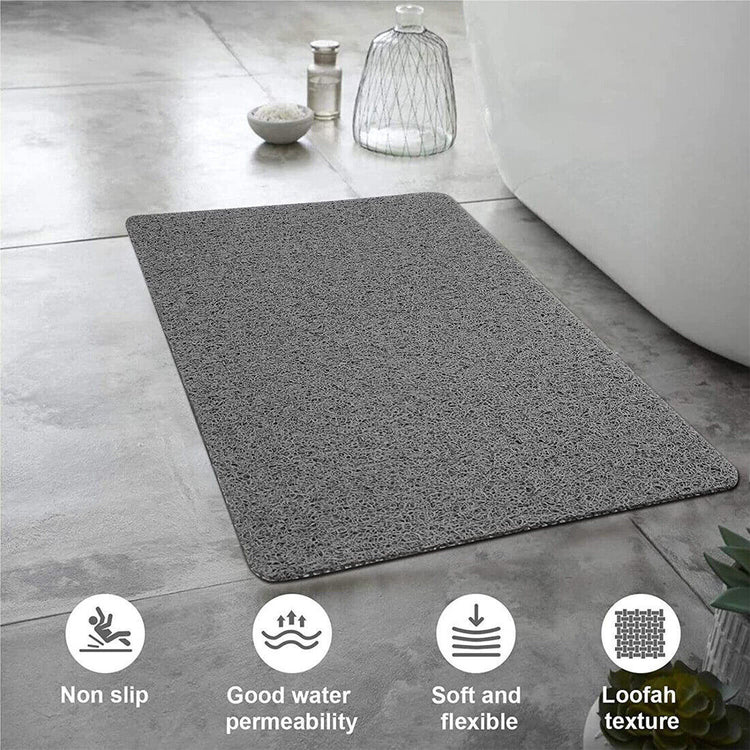 a rug on the floor