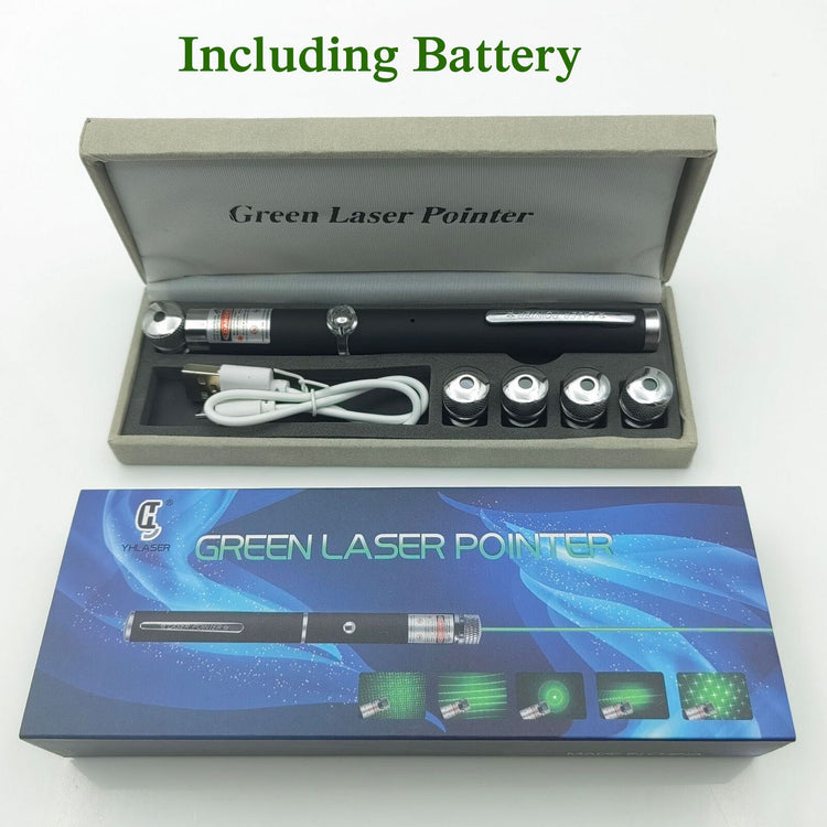 a laser pointer in a box