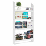 White Wooden Kids’ Bookcase and Display Shelf