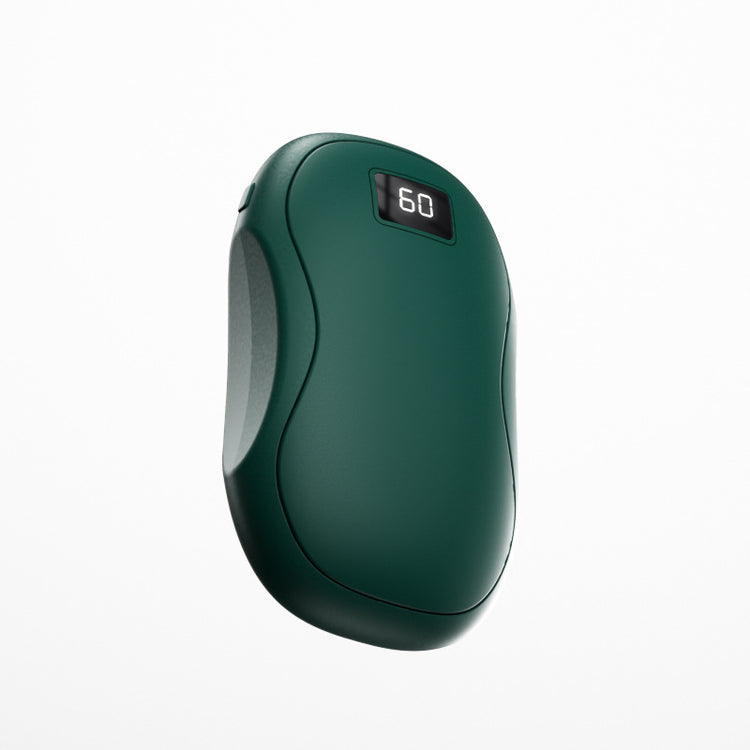 a green device with a digital display