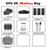 4K Camera Drone – Multiple Battery Configurations