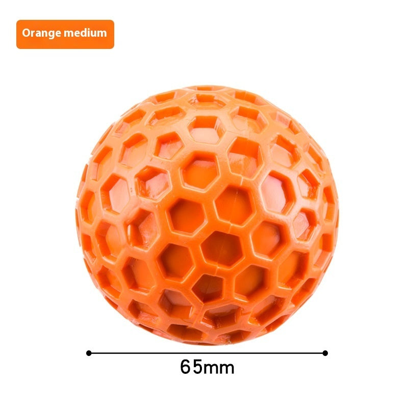 a close up of a ball