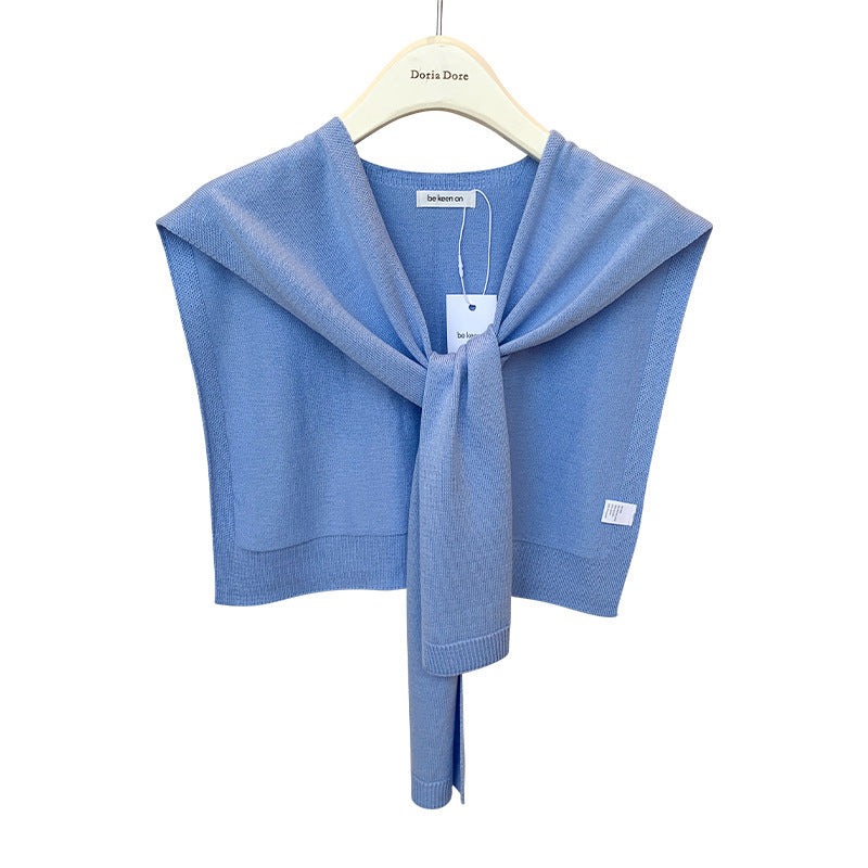 All-match Scarf Outer Wool Detachable Collar Shoulder