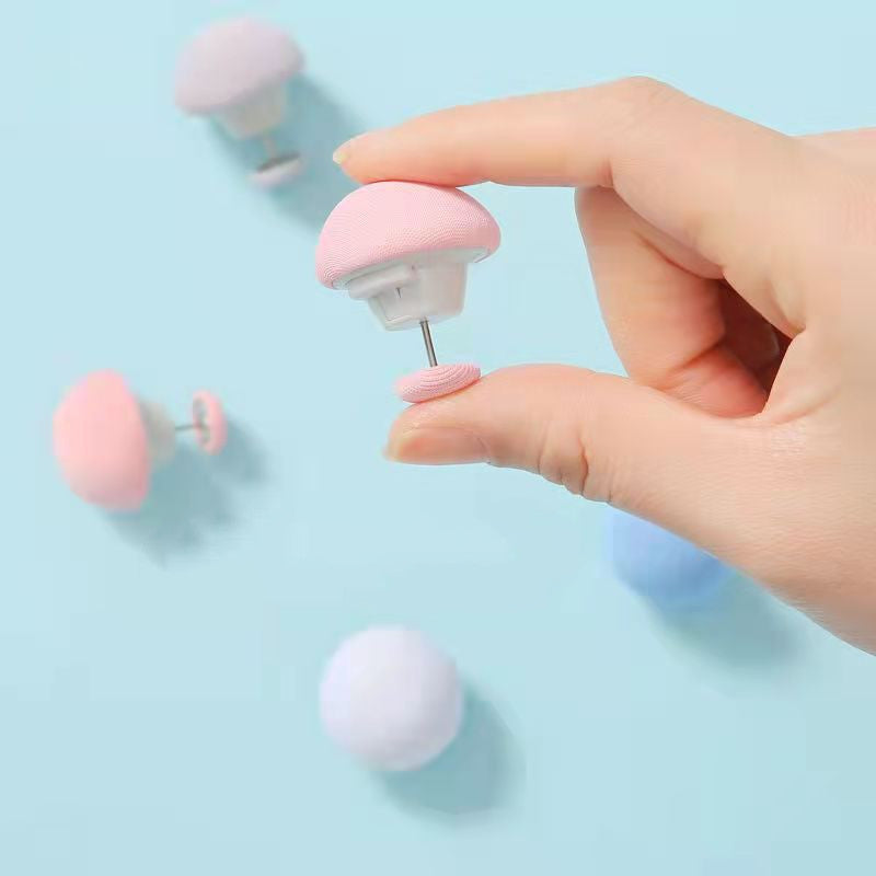 Needle-free Mushroom Quilt Holder Security Comes With One-click Unlock