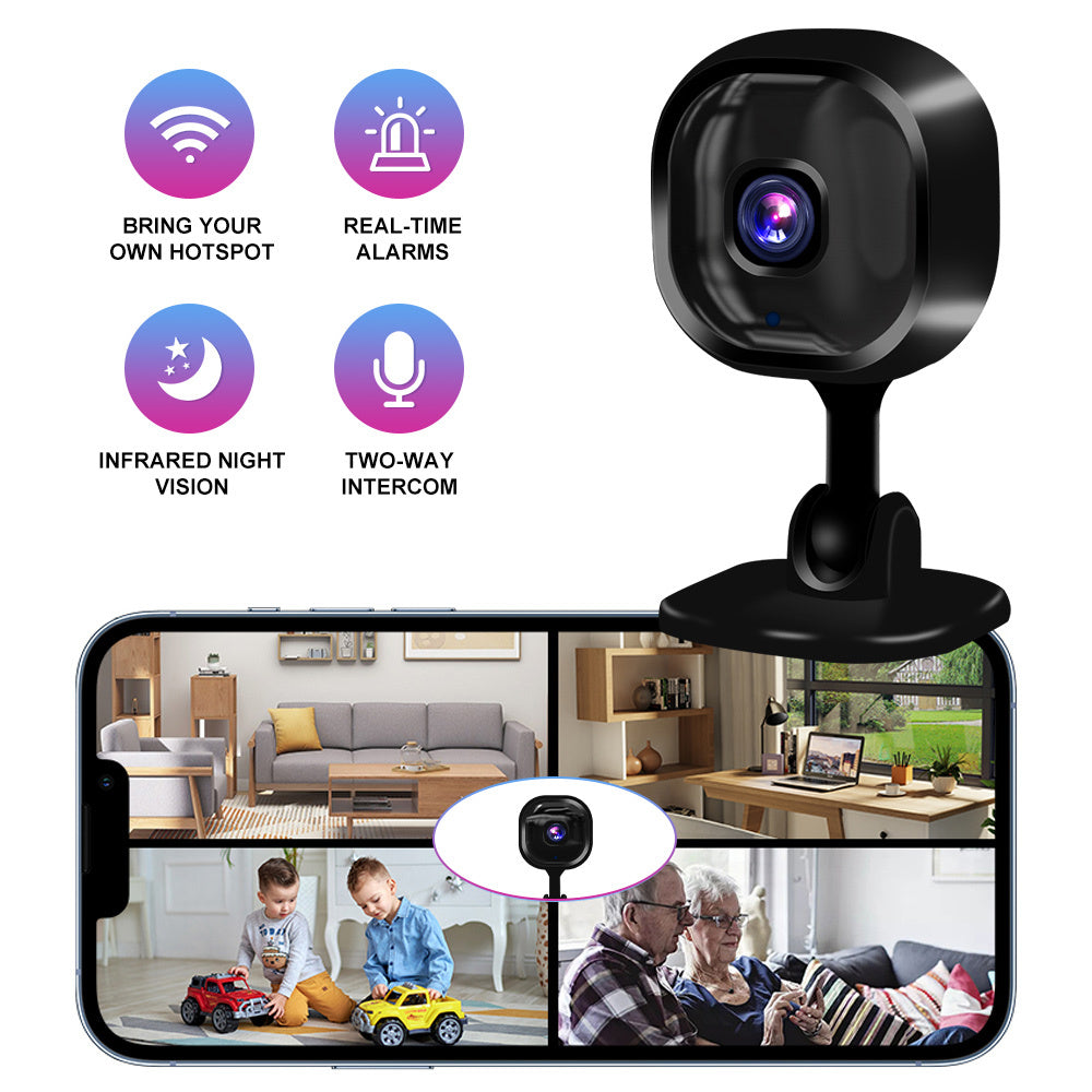 a camera with a screen and a phone