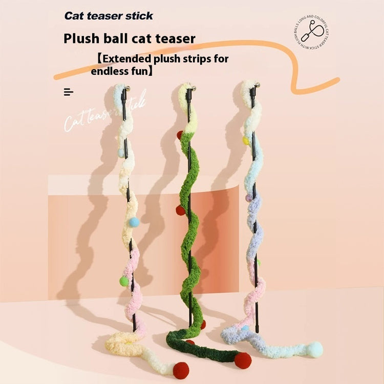 a group of cat toys