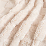 Checkered Jacquard Sofa Throw Blanket