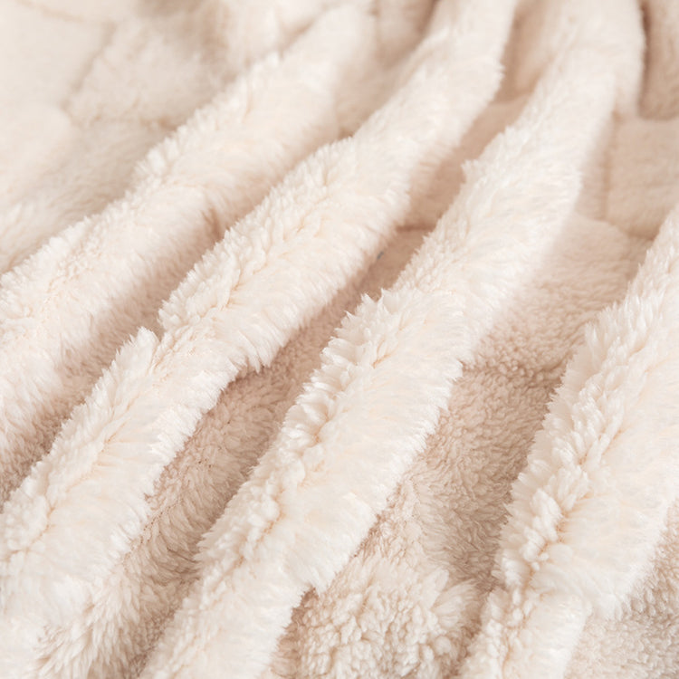 a close up of a blanket