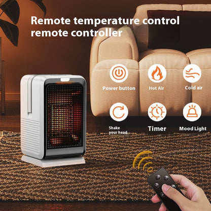 Desktop Warm Air Blower Small Household Portable Heater