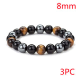 Natural Tiger's Eye Stone Bracelet