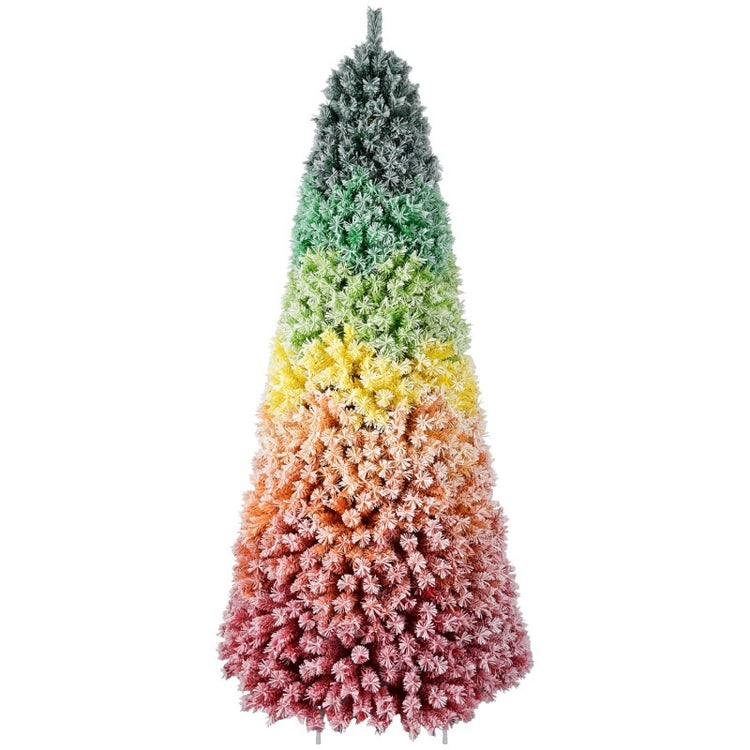 a colorful tree with white background