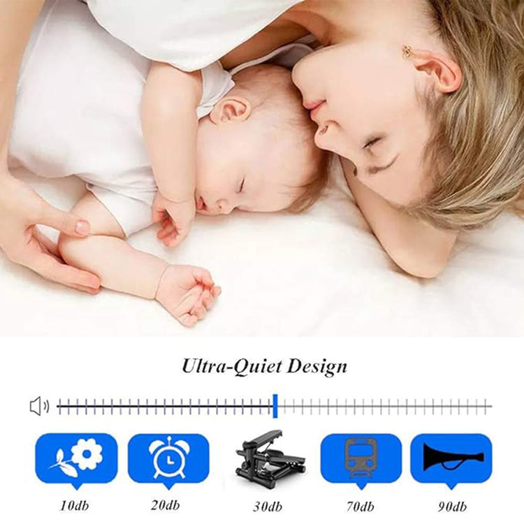 a woman lying down with a baby