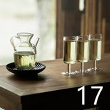Heat-Resistant Wine Warmer Jug and Glass Set