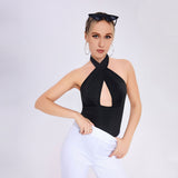 Women's Sleeveless Suspender Vest